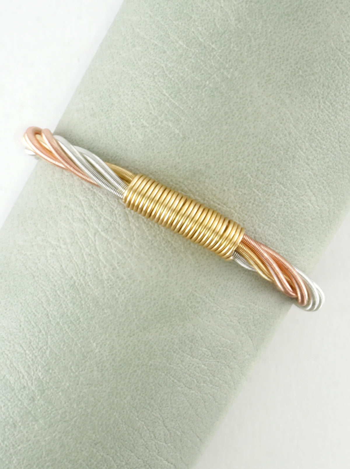 Wired Stretch Piano Wire Bracelet