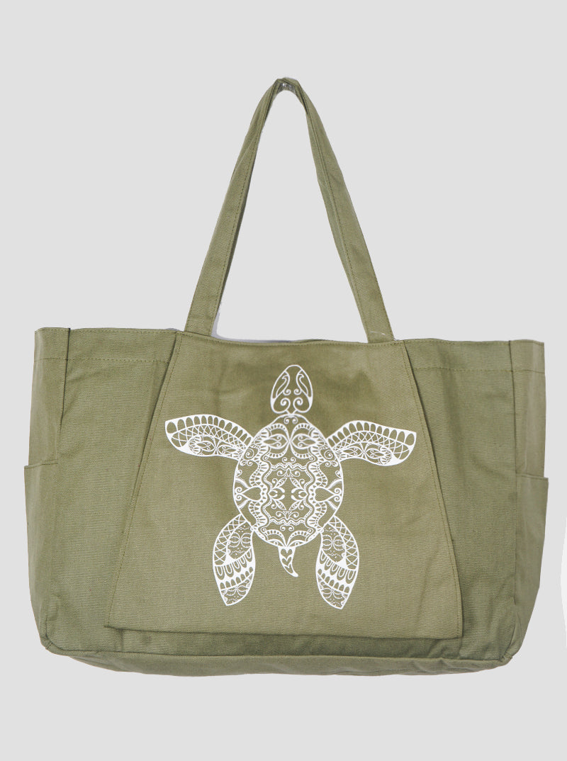 Yoga Pilates Mat Carrier Canvas Tote Bag